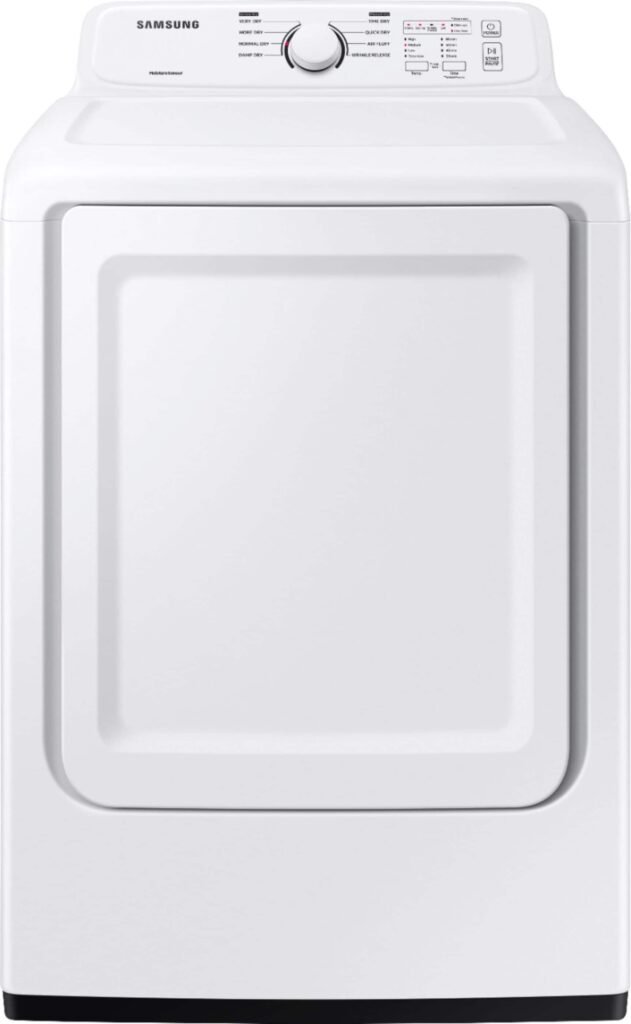 Samsung 7.2 Cu. Ft. Electric Dryer Sensor Dry White from Kings Outlet