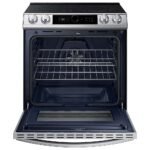 Samsung - 6.3 cu. ft. Slide-in Induction Range with Smart Dial, WiFi & Air Fry - Stainless Steel - Image 3