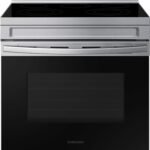 Samsung - 6.3 cu. ft. Freestanding Electric Range with Rapid Boil, WiFi & Self Clean - Stainless Steel