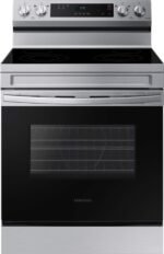 Samsung 6.3 cu. ft. Freestanding Electric Range WiFi Steam Clean Stainless Steel from Kings Outlet