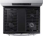 Samsung - 6.0 cu. ft. Freestanding Gas Range with 18K BTU Dual Power Burner & Self Clean - Stainless Steel - Image 7