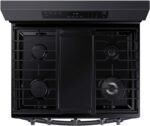 Samsung - 6.0 cu. ft. Freestanding Gas Range with No-Preheat Air Fry & Convection - Black Stainless Steel - Image 7