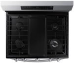 Samsung - 6.0 cu. ft. Freestanding Gas Range with No-Preheat Air Fry & Convection - Stainless Steel - Image 7