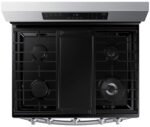 Samsung - 6.0 cu. ft. Freestanding Gas Range with No-Preheat Air Fry & Convection - Stainless Steel - Image 7