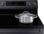 Samsung 6.3 cu. ft. Freestanding Electric Range WiFi No-Preheat Air Fry Convection Black Stainless from Kings Outlet