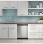 GE - 24" Front Control Built-In Plastic Tub Dishwasher with Steam + Sanitization and 55 dBA - Stainless Steel - Image 5