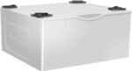 Samsung - Washer/Dryer Laundry Pedestal with Storage Drawer - Ivory - Image 3