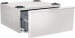 Samsung - Washer/Dryer Laundry Pedestal with Storage Drawer - Ivory - Image 4