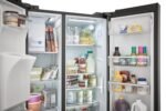 Frigidaire - Gallery 22.3 Cu. Ft. Side-by-Side Counter-Depth Refrigerator - Black Stainless Steel - Image 7