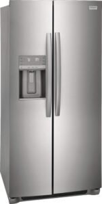 Frigidaire - Gallery 22.3 Cu. Ft. Side-by-Side Counter-Depth Refrigerator - Smudge Proof Stainless Steel - Image 2