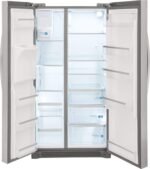 Frigidaire - Gallery 22.3 Cu. Ft. Side-by-Side Counter-Depth Refrigerator - Smudge Proof Stainless Steel - Image 7