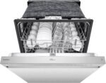 LG - 24" Front Control Built-In Stainless Steel Tub Dishwasher with QuadWash and 50 dba - Stainless Steel - Image 6