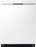 LG 24" Front Control Built-In Stainless Steel Tub Dishwasher 3rd Rack QuadWash 48dba White from Kings Outlet