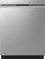 LG 24" Front Control Built-In Stainless Steel Tub Dishwasher 3rd Rack Quadwash 48dba Stainless from Kings Outlet