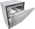LG 24" Front Control Built-In Stainless Steel Tub Dishwasher 3rd Rack Quadwash 48dba Stainless from Kings Outlet