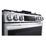 LG - 6.3 Cu. Ft. Smart Slide-In Gas True Convection Range with EasyClean and Air Sous-Vide - Stainless Steel - Image 5