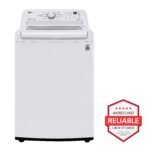 LG 4.3 Cu. Ft. High-Efficiency Top Load Washer TurboDrum Technology White from Kings Outlet