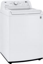 LG 4.3 Cu. Ft. High-Efficiency Top Load Washer TurboDrum Technology White from Kings Outlet