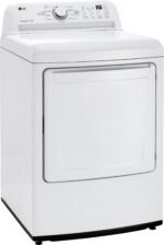 LG 7.3 Cu. Ft. Gas Dryer Sensor Dry White from Kings Outlet