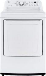 LG 7.3 Cu. Ft. Gas Dryer Sensor Dry White from Kings Outlet