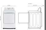 LG 7.3 Cu. Ft. Gas Dryer Sensor Dry White from Kings Outlet