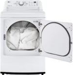 LG 7.3 Cu. Ft. Gas Dryer Sensor Dry White from Kings Outlet