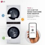 LG 4.5 Cu. Ft. HE Smart Front Load Washer 7.4 Cu. Ft. Electric Dryer from Kings Outlet