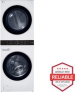 LG 4.5 Cu. Ft. HE Smart Front Load Washer 7.4 Cu. Ft. Electric Dryer from Kings Outlet