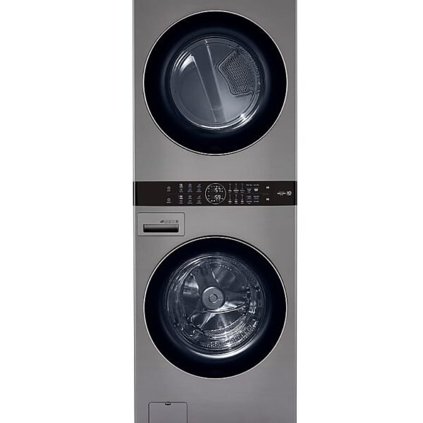 LG 4.5 Cu. Ft. HE Smart Front Load Washer 7.4 Cu. Ft. Gas Dryer from Kings Outlet