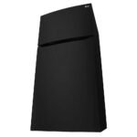 LG - 20.2 Cu. Ft. Top-Freezer Refrigerator - Black - Image 7
