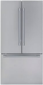 Thermador - Professional Series 20.8 Cu. Ft. French Door Bottom Freezer Smart Counter-Depth Smart Refrigerator - Stainless Steel
