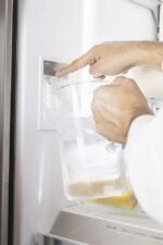 Thermador - Professional Series 20.8 Cu. Ft. French Door Bottom Freezer Smart Counter-Depth Smart Refrigerator - Stainless Steel - Image 5