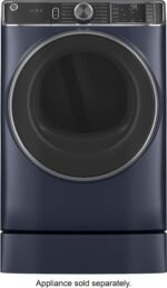 GE - 7" RightHeight Riser - Laundry Pedestal for Select Washers and Dryers - Sapphire Blue - Image 7