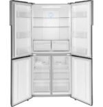 Haier - 16.8 Cu. Ft. 4-Door French Door Counter-Depth Refrigerator with LED Lighting - Stainless Steel - Image 5