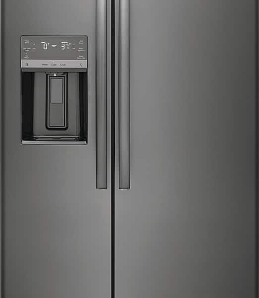 Frigidaire Gallery 25.6 Cu. Ft. Side-by-Side Refrigerator Black Stainless Steel from Kings Outlet
