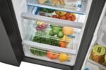 Frigidaire - Gallery 25.6 Cu. Ft. Side-by-Side Refrigerator - Black Stainless Steel - Image 6