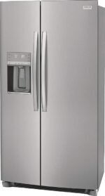 Frigidaire - Gallery 25.6 Cu. Ft. Side-by-Side Refrigerator - Smudge Proof Stainless Steel - Image 3