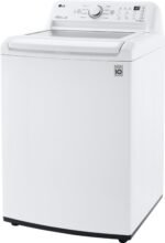 LG 4.5 Cu. Ft. High-Efficiency Top Load Washer TurboDrum Technology White from Kings Outlet