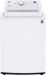 LG 4.5 Cu. Ft. High-Efficiency Top Load Washer TurboDrum Technology White from Kings Outlet