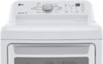 LG - 7.3 Cu. Ft. Gas Dryer with Sensor Dry - White - Image 7