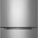 Insignia - 18.6 Cu. Ft. Bottom Freezer Refrigerator with ENERGY STAR Certification - Stainless Steel