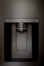 LG 27.1 Cu. Ft. Side-by-Side Smart Refrigerator Craft Ice Black Stainless Steel from Kings Outlet