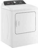 Whirlpool - 7.0 Cu. Ft. Electric Dryer with Steam and Moisture Sensing - White - Image 2