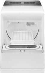 Whirlpool 7.4 Cu. Ft. Smart Electric Dryer Steam Advanced Moisture Sensing White from Kings Outlet