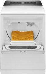 Whirlpool 7.4 Cu. Ft. Smart Electric Dryer Steam Advanced Moisture Sensing White from Kings Outlet