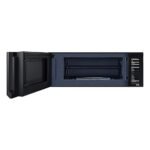 Samsung 1.1 cu. ft. Smart SLIM Over-the-Range Microwave 400 CFM Hood Ventilation Black Stainless from Kings Outlet