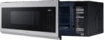 Samsung 1.1 cu. ft. Smart SLIM Over-the-Range Microwave 550 CFM Hood Ventilation Stainless Steel from Kings Outlet