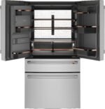 Café 22.3 Cu. Ft. 4-Door French Door Counter-Depth Smart Refrigerator Customizable Stainless Steel from Kings Outlet