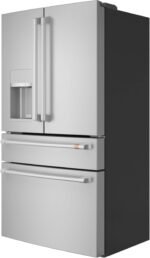 Café 22.3 Cu. Ft. 4-Door French Door Counter-Depth Smart Refrigerator Customizable Stainless Steel from Kings Outlet