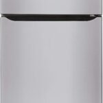 LG - 23.8 Cu. Ft. Top Freezer Refrigerator with Internal Water Dispenser - Stainless Steel